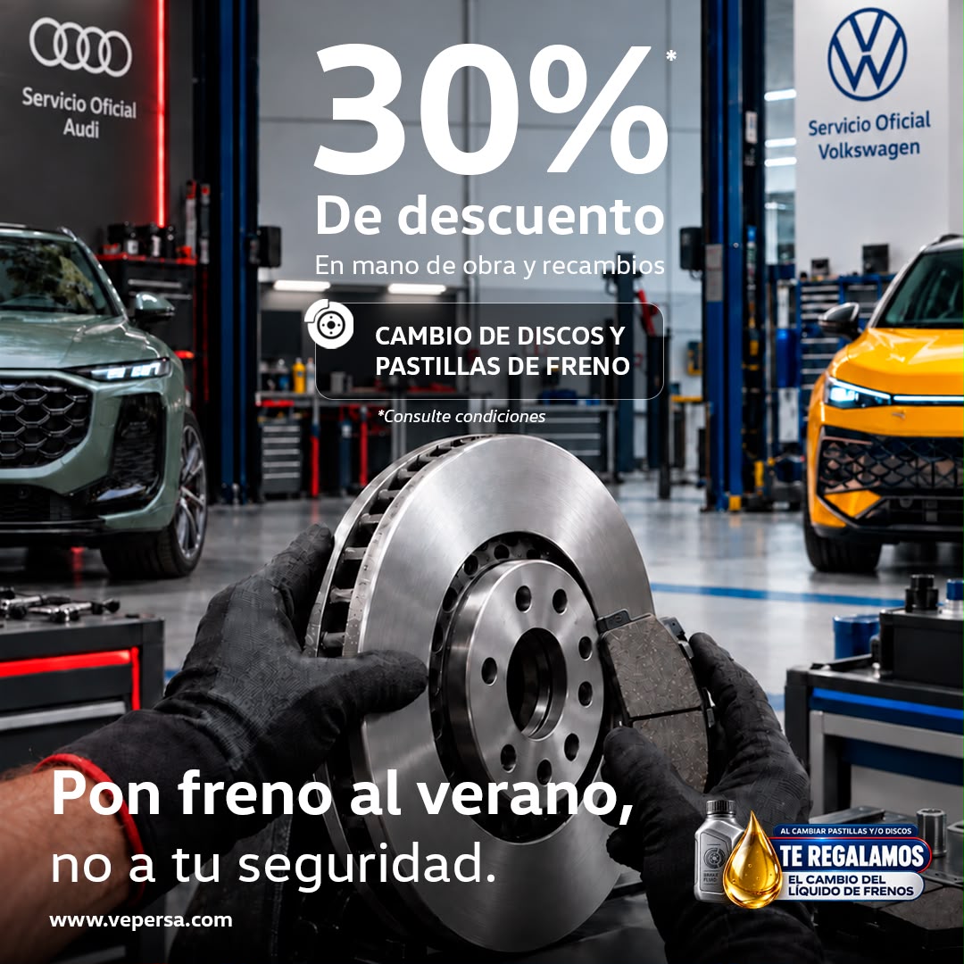 Campaña pastillas y discos de freno
